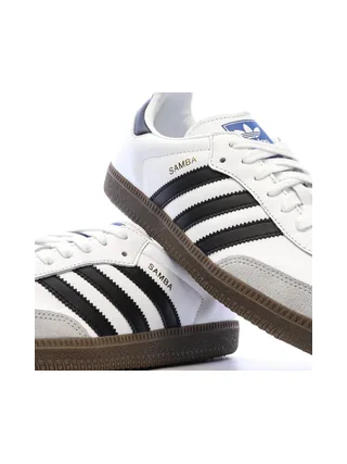 Samba Baskets Blanches/Noires Homme Adidas 7
