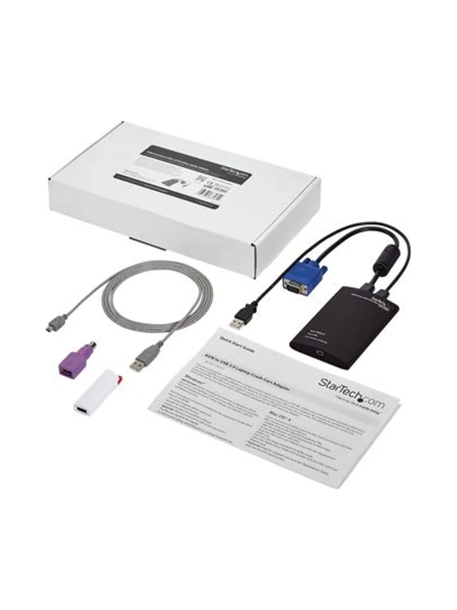 KVM Console to USB Laptop Crash Cart 7