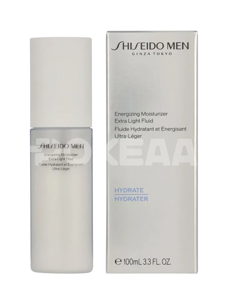 Shiseido Men Energizing Moisturizer Extra Light Fluid 100ml 1