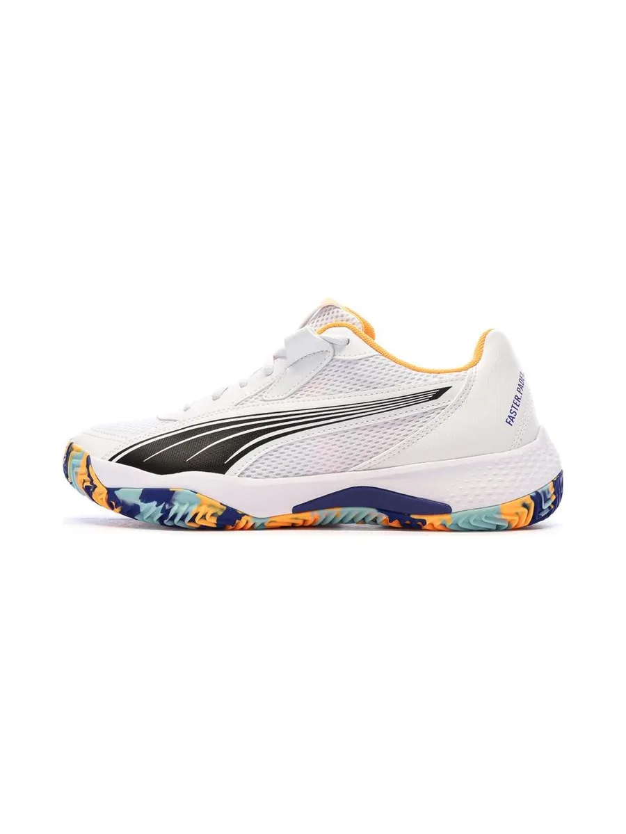 Chaussures de Padel Blanche Mixte Puma Nova Court 2