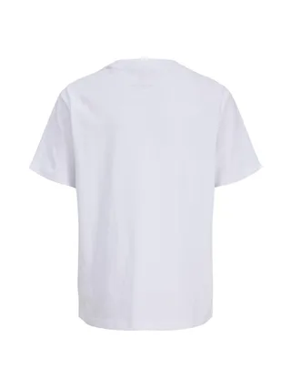 T-Shirt Blanc Garçon Jack & Jones Hudson 2
