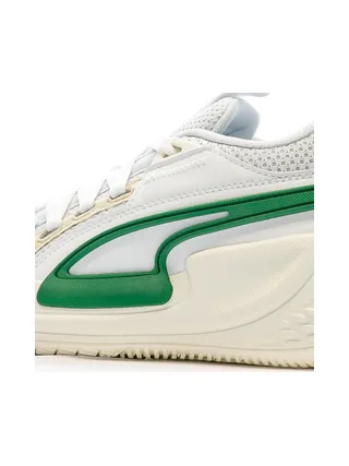 Chaussures de Basketball Blanc/Vert Homme Puma Court Rider 7