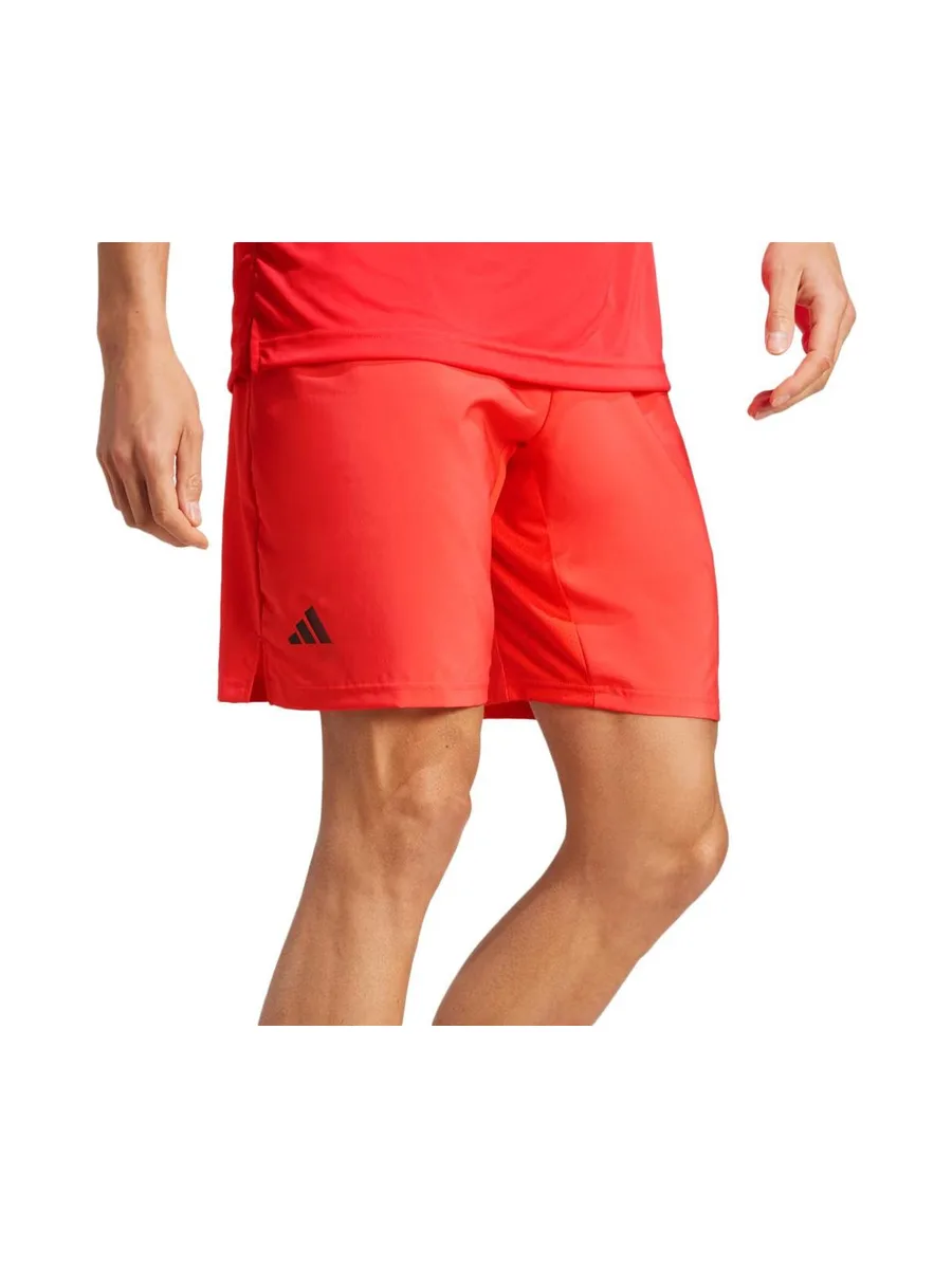 Short de Tennis Rouge Homme Adidas Club 3 1