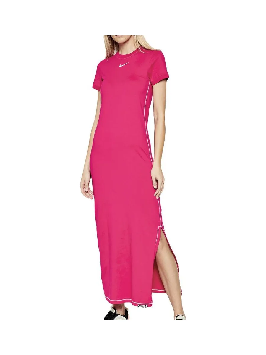 Robe Rose Femme Nike Icon Clash 1
