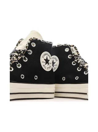 Baskets Noires Léopard Femme Converse Chuck 70 7