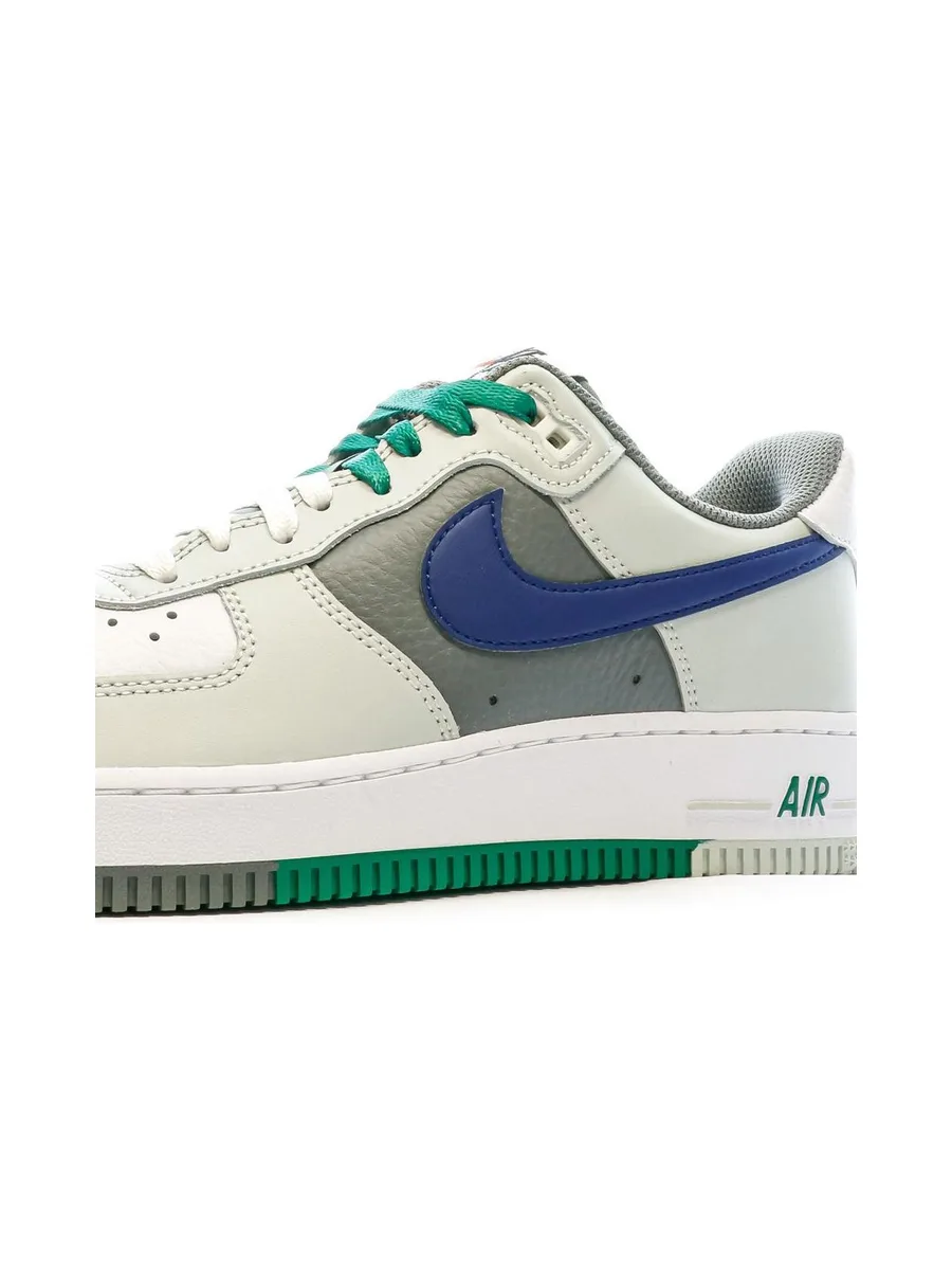 Baskets Blanc/Vert/Marine Homme Nike Air Force 1 8