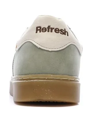 Baskets Kaki Femme Refresh 172433 3