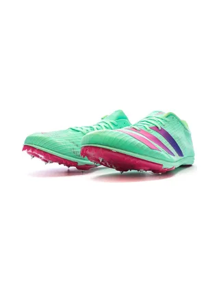 Chaussures d'Athlétisme Vertes Homme Adidas Distancestar 6