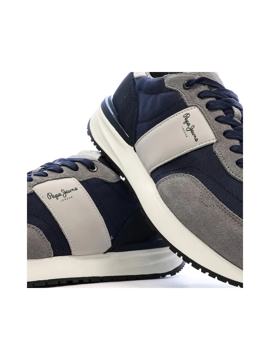 Baskets Bleu Homme Pepe jeans Buster Supra 8