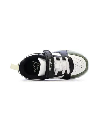 Baskets Blanc/Vert Garçon Kappa Logo Shay 1.0 4