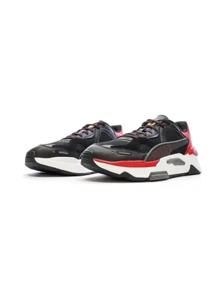 Baskets Noires/Rouges Homme Puma Ferrari Rs 6