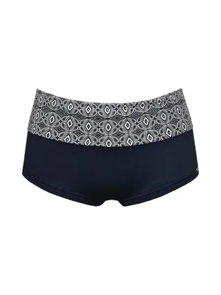 Bas de Bikini Marine Femme Grain de Sable Culotte Shorty 1