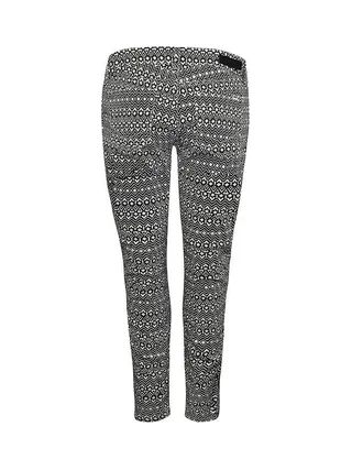 Jean Skinny Blanc/Noir Femme Vans Moto 2