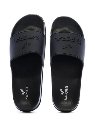 Claquettes Noir Homme Kaporal Bapo 3