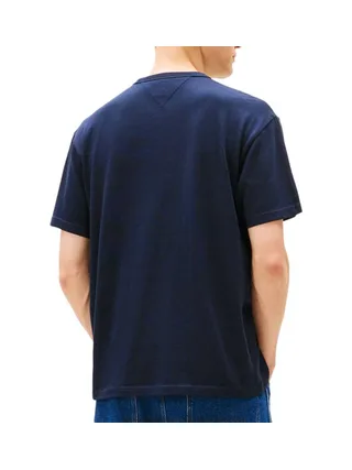 T-Shirt Marine Homme Tommy Hilfiger Linear0 2