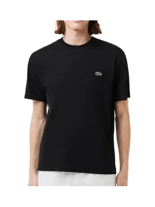 T-shirt Noir Homme Lacoste Klassiek 1