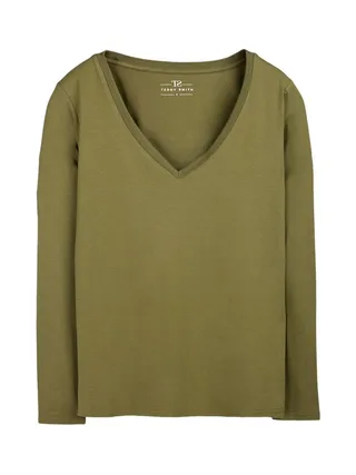 T-shirt Kaki Femme Teddy Smith Mianas 1