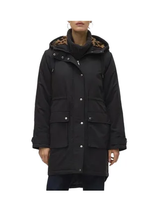 Manteau Noir Femme Vero Moda Savanne 1