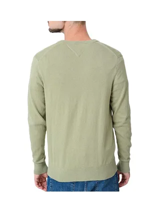 Pull Kaki Homme Tommy Hilfiger Pima MW0MW28047 2