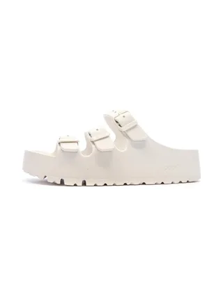 Sandales Blanches Femme Birkenstock Florida 1