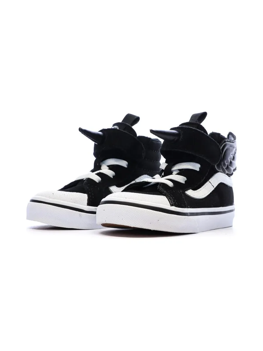 Baskets Noires/Blanches Enfant Vans Flying Sk8-hi 7