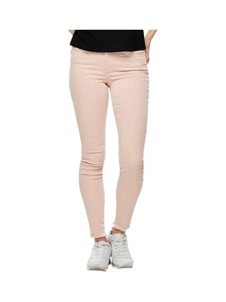 Pantalon Skinny Rose Femme Only Blush Mid Sk 1