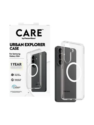 PG CARE Samsung S26+Urban clear/white Qi 5