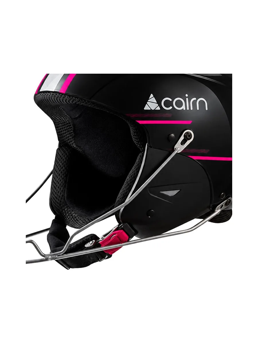 Casque de ski Noir Femme Cairn Racing Pro Chinguard 3