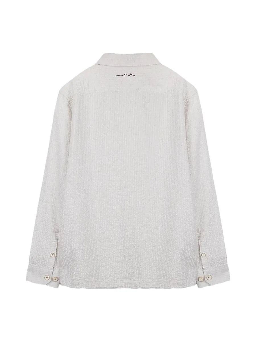 Chemise Ecru Homme Teddy Smith Justo 3