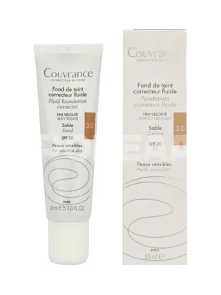Avene Couvrance Fluid Foundation Corrector SPF20 30ml - #3.0 Sand 1