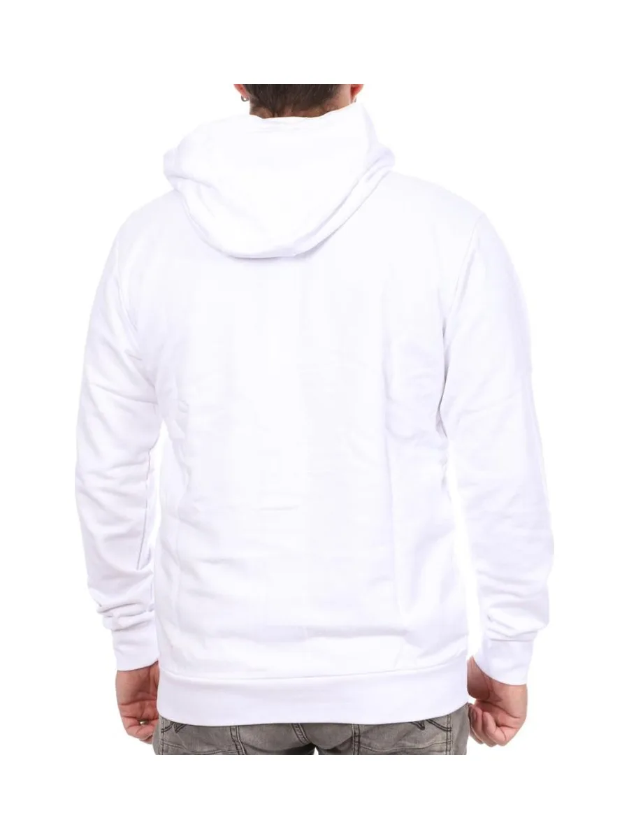 Sweat à capuche Blanc Homme Supreme Grip Leben 3