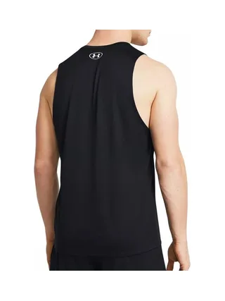 Débardeur Noir Homme Under Armour Tech 2