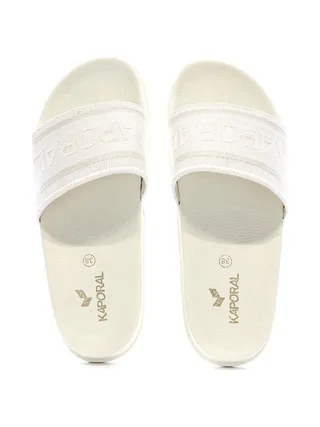 Claquettes Beige Femme Kaporal Tapioca 3