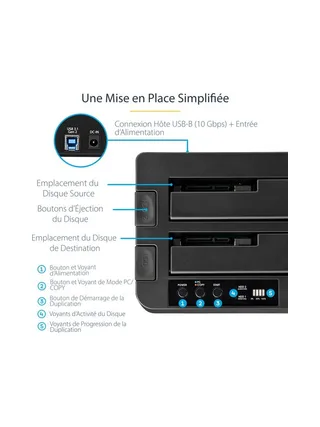 StarTech.com SDOCK2U313R media duplicator 10