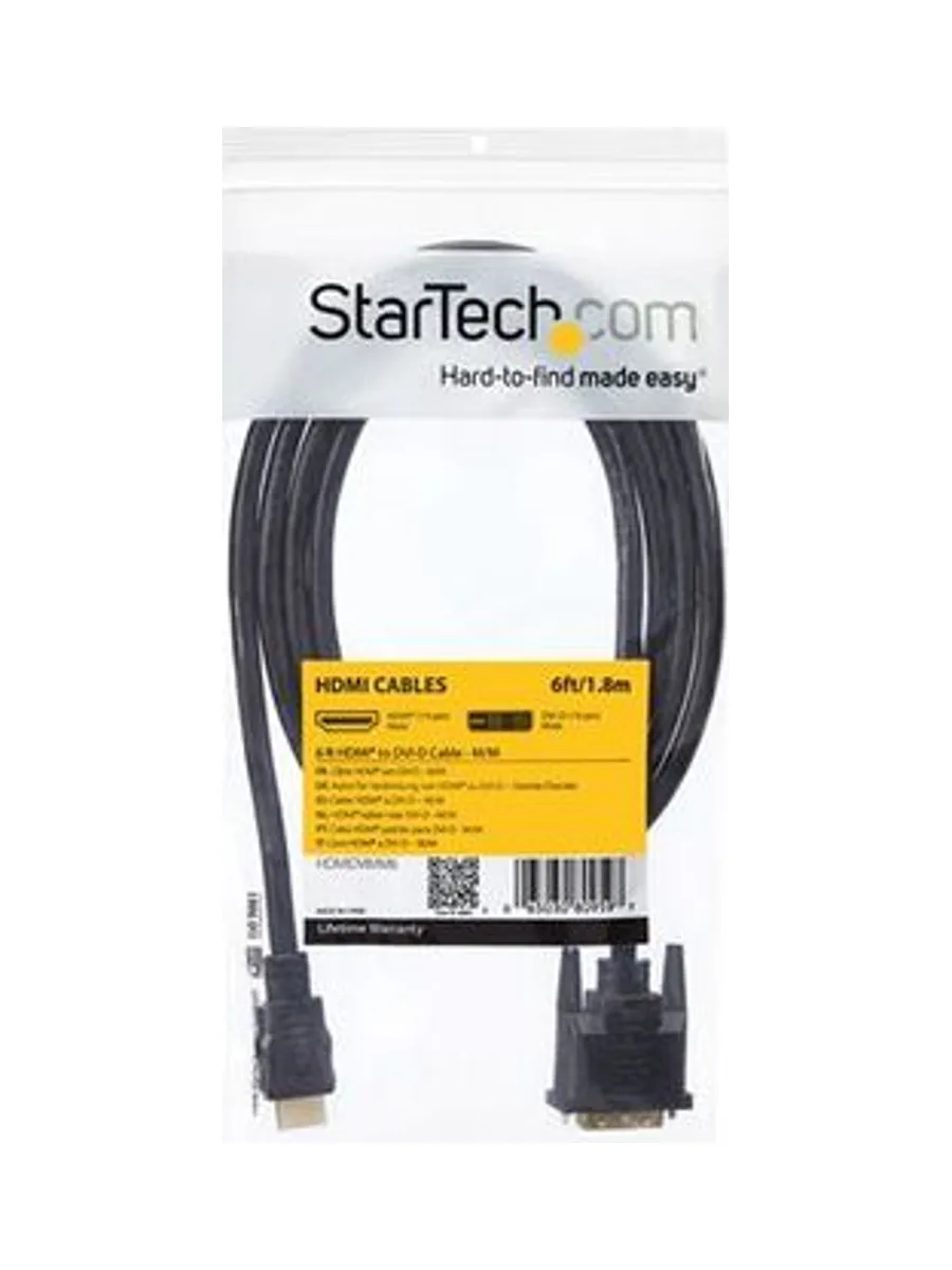 StarTech.com HDMIDVIMM6 video cable adapter 6