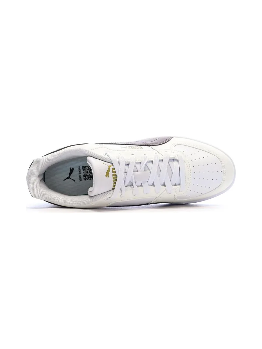 Baskets Blanc/Marron Foncé Homme Puma Caven Iii 5