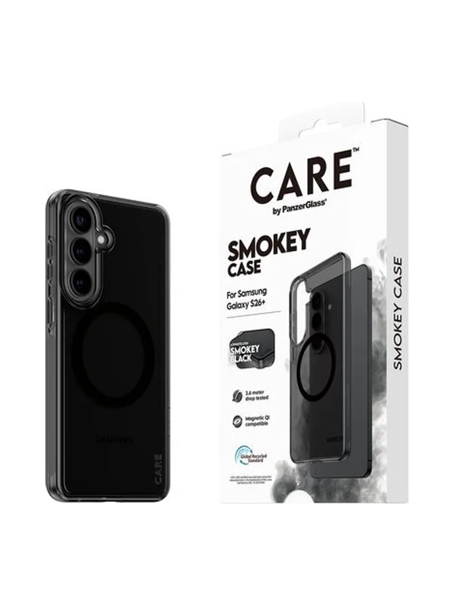 PG CARE Samsung S26+Smokey black Qi 6