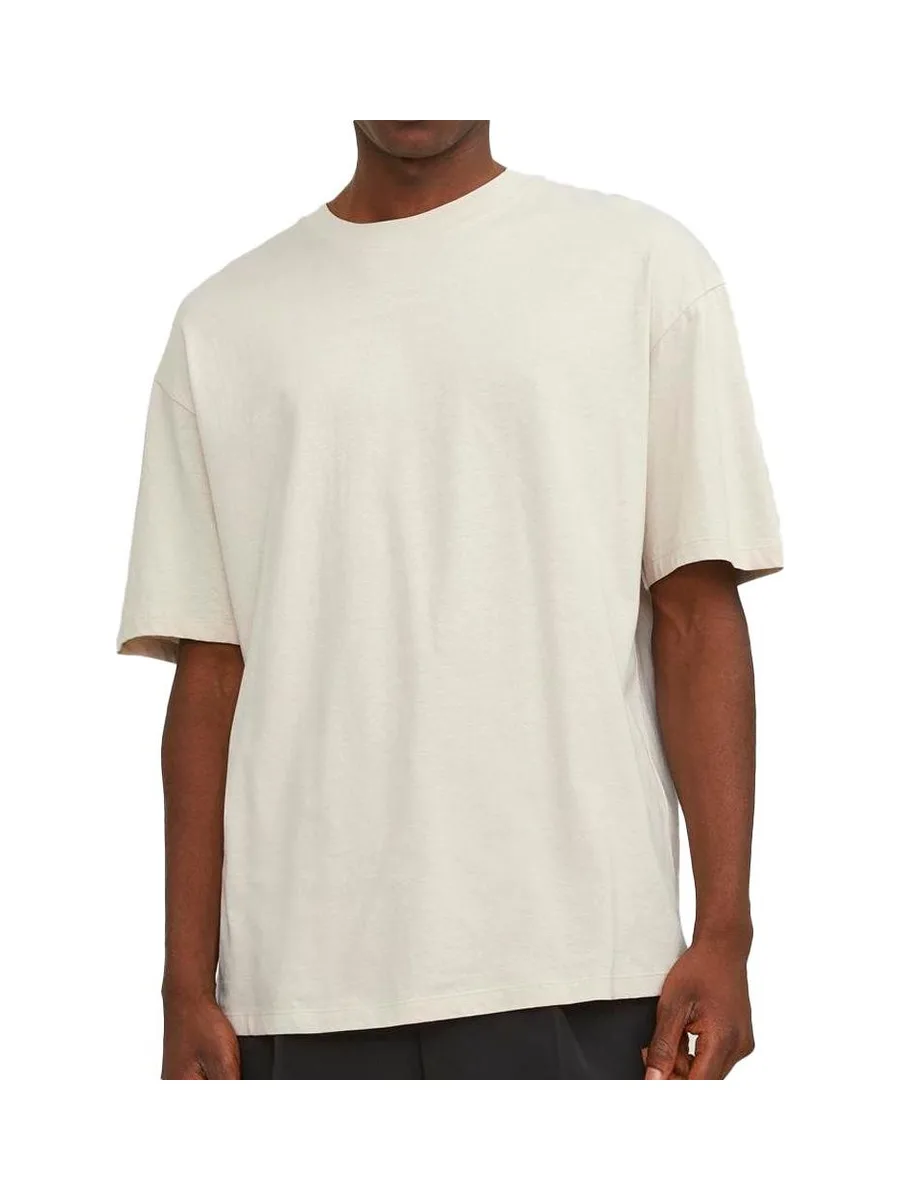 T-Shirt Beige Homme Jack & Jones Bradley 1