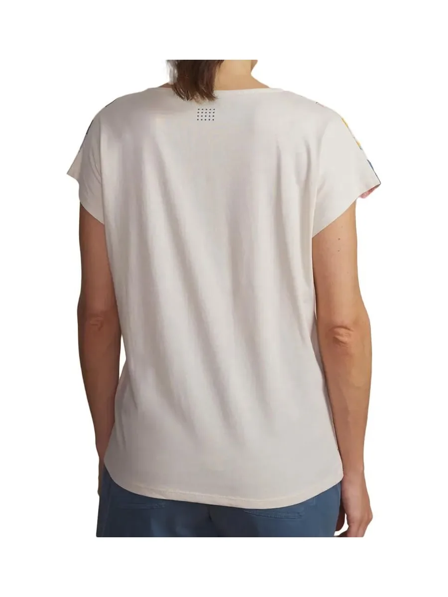T-Shirt Blanc Femme TBS Navy 3