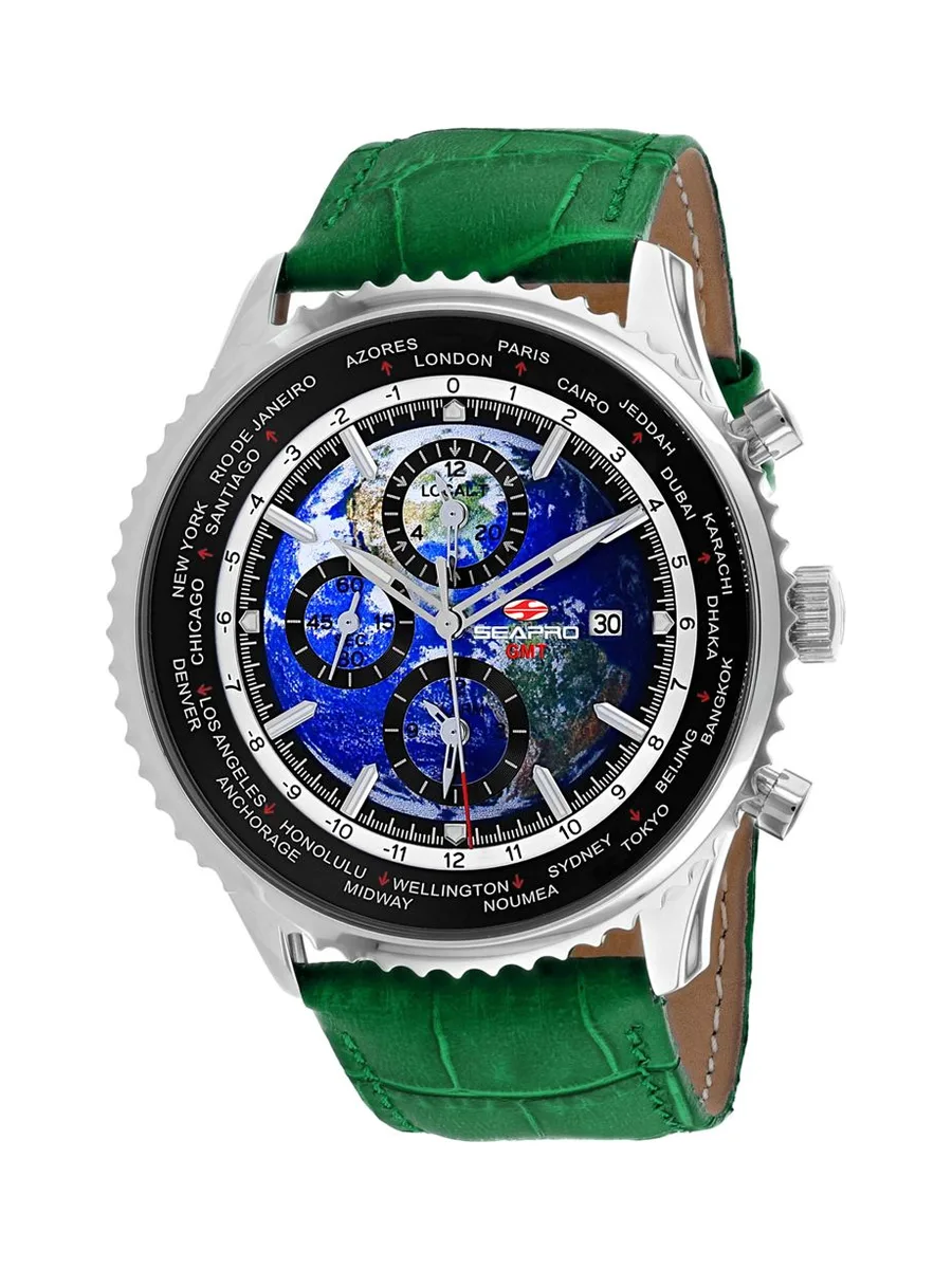 Seapro Men's Meridian World Timer GMT 1