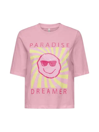 T-shirt Rose Fille Kids ONLY Carty-sun 1