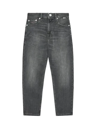 Jeans Mom Fuselé Gris Femme Tommy Hilfiger 1