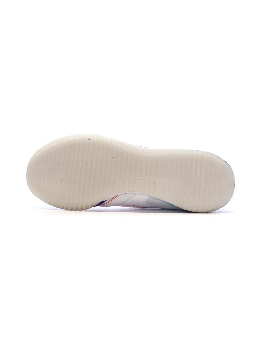 Chaussures de Futsal Blanches/Bleu Homme Adidas Sala 5