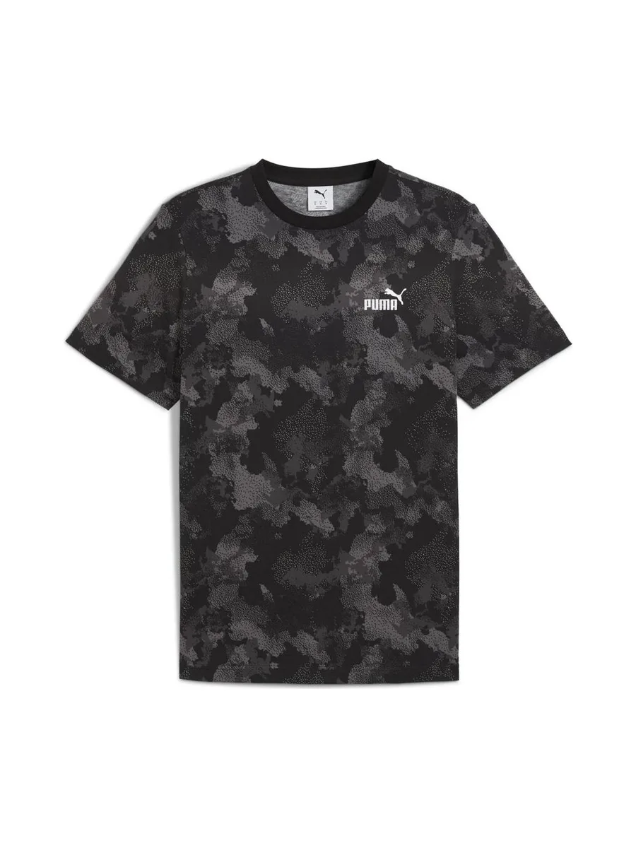 T-Shirt Gris/Noir Homme Puma Camo 1