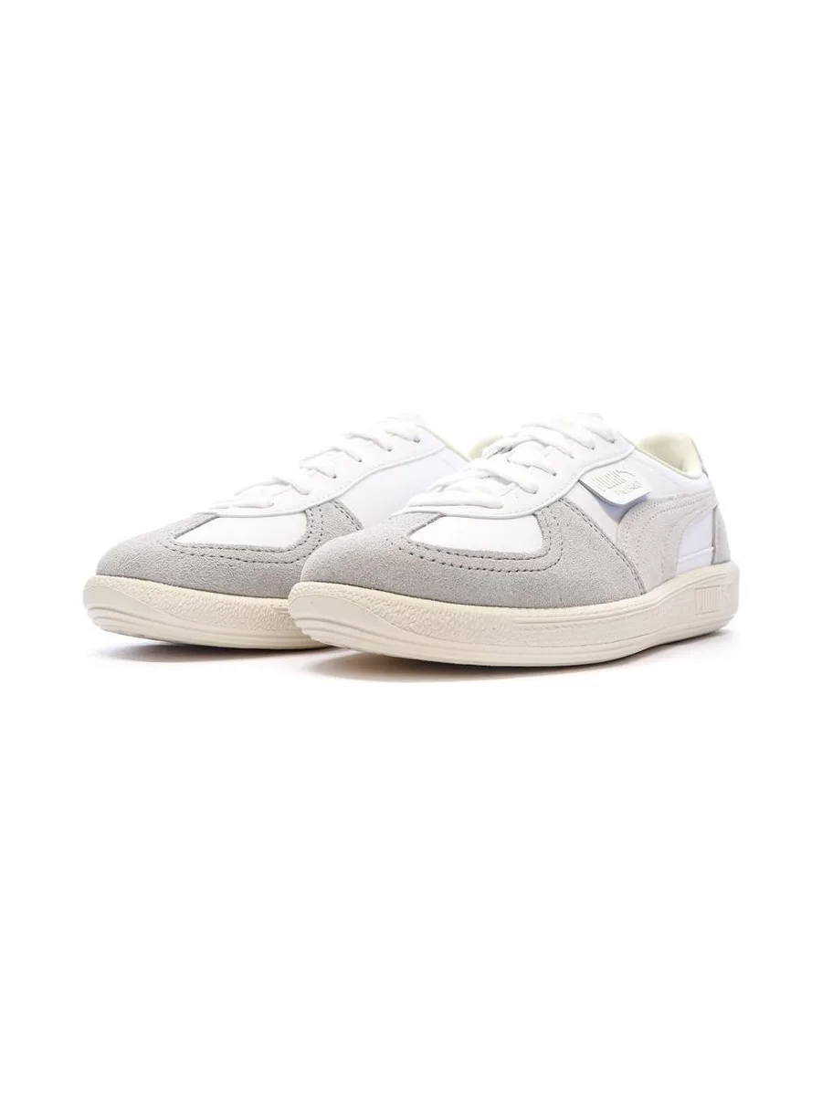 Baskets Blanche/Grise Fille Puma Palermo Moda Vintage 7