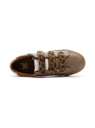 Baskets Beige Kaporal Clovia Leopard 4