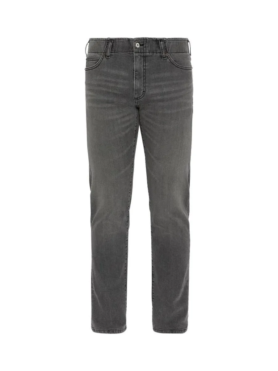 Jean Droit Gris Délavé Homme Schott TRD196832 1