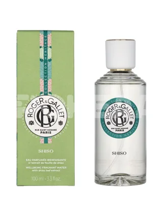 Roger & Gallet Shiso Wellbeing Fragrant Water 100ml - Natural Spray 1