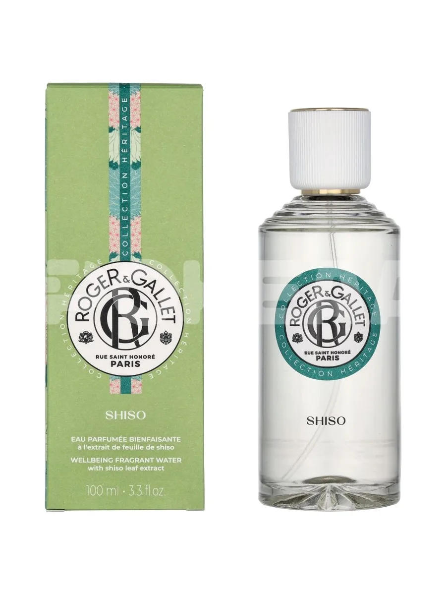 Roger & Gallet Shiso Wellbeing Fragrant Water 100ml - Natural Spray 1