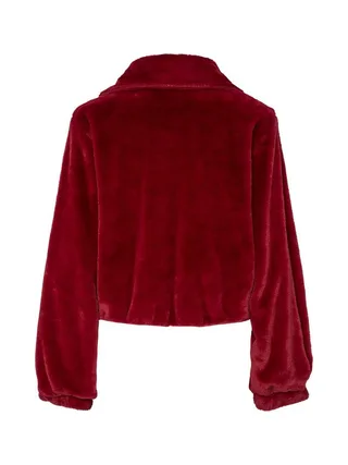 Veste Rouge Femme Pieces Frances 2